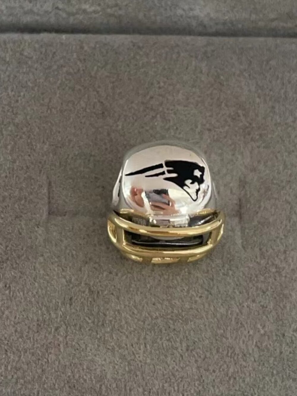 Pandora New England Patriots Football Helmet Charm Pendant